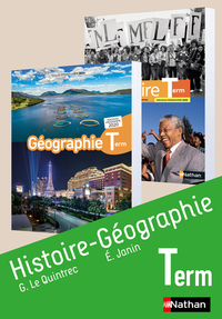 Histoire, Géographie - Le Quintrec/Janin Tle, Livre de l'élève - livre réversible