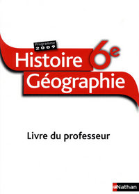 Tourillon-Fellahi Histoire-Géographie 6e, Livre du professeur