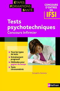 TESTS PSYCHOTECHNIQUES CONCOURS IFSI INFIRMIERS