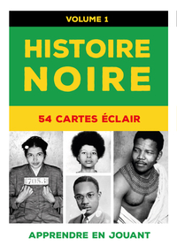 Histoire noire : 54 Cartes éclair (Vol. 1 vert )