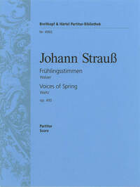 FRUHLINGSSTIMMEN OP. 410 ORCHESTRE