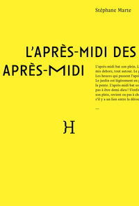 L'APRES-MIDI DES APRES-MIDI
