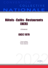 CONVENTION COLLECTIVE NATIONALE HOTELS CAFES RESTAURANTS (HCR) IDCC 1979