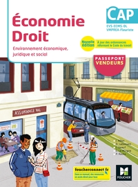 Passeport Vendeur - ECONOMIE-DROIT CAP - Éd. 2018 - Manuel élève