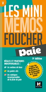 LES MINI MEMOS FOUCHER - PAIE - 9E EDITION - REVISION