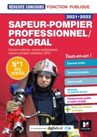 REUSSITE CONCOURS SAPEUR-POMPIER PROFESSIONNEL/CAPORAL - 2021-2022