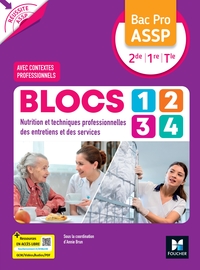 REUSSITE ASSP - BLOCS 1234 ENTRETIEN SERVICE NUTRITION - BAC PRO ASSP 2DE 1RE TLE 2026 - LIVRE ELEVE