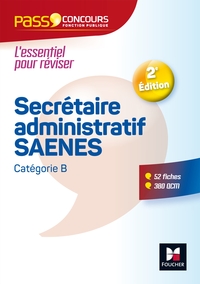 PASS'CONCOURS - SECRETAIRE ADMINISTRATIF-SAENES - CATEGORIE B - ENTRAINEMENT ET REVISION