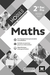 Mathématiques - Modulo 2de Bac Pro, Livre du professeur