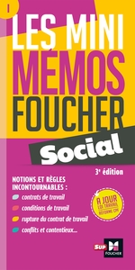 MINI MEMOS SOCIAL - 3EME EDITION - REVISION