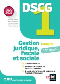 DSCG 1 - MANUEL ET APPLICATIONS - MILLESIME 2022-2023