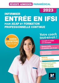 REUSSITE ADMISSION ENTREE EN IFSI - FORMATION PROFESSIONNELLE CONTINUE + AS/AP 2023