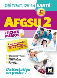 AFGSU 2 - METIERS DE LA SANTE - 2E EDITION  - REVISION