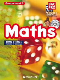 Mathématiques 1re, Tle Bac Pro, Livre de l'élève + CD