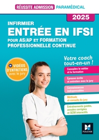 REUSSITE ADMISSION ENTREE EN IFSI - FORMATION PROFESSIONNELLE CONTINUE + AS/AP 2025