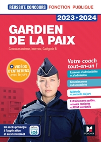 Réussite Concours - Gardien de la paix - 2023-2024- Préparation complète