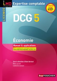 DCG 5 - Economie Manuel et applications