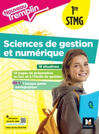 Nouveau Tremplin - Sciences de gestion et numérique (SDGN) 1re STMG - Éd. 2025 - Livre élève