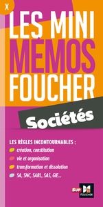 LES MINI MEMOS FOUCHER - SOCIETES