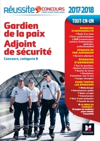 Réussite Concours Gardien de la paix adjoint de sécurité 2017 Premier-second concours catég B N°20