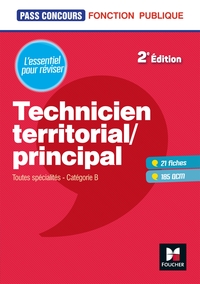 Pass'Concours - Technicien territorial / principal - 2e édition - Révision et entrainenement