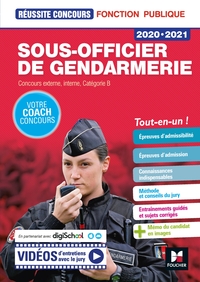 REUSSITE CONCOURS - SOUS-OFFICIER DE GENDARMERIE - 2020-2021- PREPARATION COMPLETE