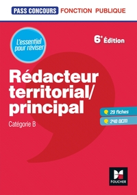 Pass'Concours - Rédacteur territorial/principal - Cat B - Révision et entraînement