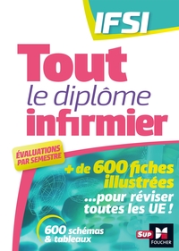 Tout le Diplôme Infirmier en fiches mémos - DEI - UE 1.1 à 6.2 - IFSI - Entrainement révision