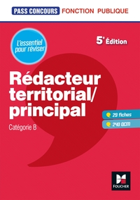 PASS'CONCOURS - REDACTEUR TERRITORIAL/PRINCIPAL - CAT B - REVISION ET ENTRAINEMENT