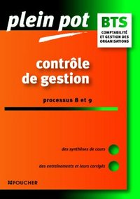 CONTROLE DE GESTION PROCESSUS 8 ET 9