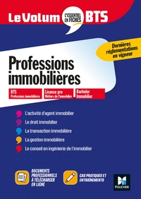 LE VOLUM' BTS - PROFESSIONS IMMOBILIERES - REVISION ET ENTRAINEMENT