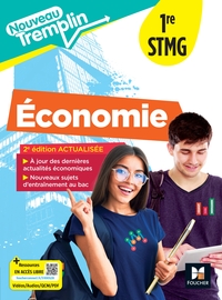 Nouveau Tremplin - Économie - 1re STMG - Éd. 2025 - Livre élève