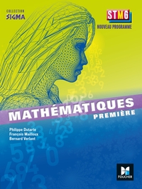 Mathématiques - Sigma 1re STMG, Livre de l'élève
