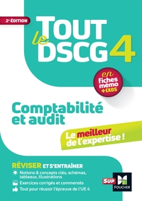 TOUT LE DSCG 4 - COMPTABILITE ET AUDIT - REVISION ET ENTRAINEMENT