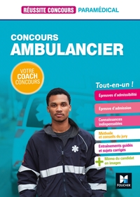 REUSSITE CONCOURS - AMBULANCIER - CONCOURS D'ENTREE - PREPARATION COMPLETE