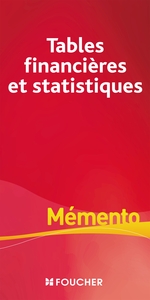 Tables financières et statistiques