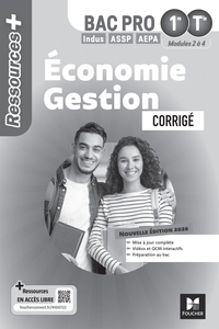 Ressources Plus - Économie-Gestion - 1re Tle Bac Pro - Ed 2026 - Corrigé