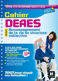 Cahier - DEAES - Accompagnement de la vie en structure collective