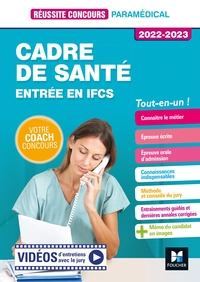 REUSSITE CONCOURS -  CADRE DE SANTE - ENTREE EN IFCS - 2022-2023 - PREPARATION COMPLETE