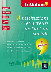 Institutions et acteurs de l'action sociale 3e édition - Le Volum' - N°02