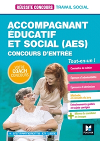 Réussite Concours - Accompagnant éducatif et social AES - 2020-2021 - Préparation complète