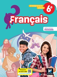 Cahier de Français 6e Enseignement adapté - Éd. 2026 - Livre élève