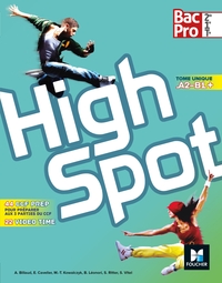 High Spot Bac Pro, Livre de l'élève