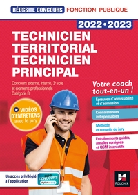 REUSSITE CONCOURS - TECHNICIEN TERRITORIAL / PRINCIPAL - 2022-2023 - PREPARATION COMPLETE