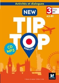 New Tip Top English 3e Prépa-pro, CD audio classe