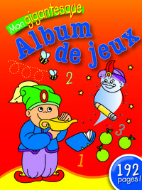 Mon gigantesque album de jeux orange