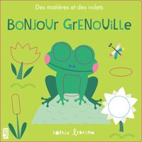 BONJOUR GRENOUILLE - DES MATIERES ET DES VOLETS