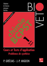 CHIMIE 1 BCPST: COURS ET TESTS D'APPLICATION