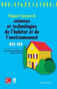 PREPARER L'EPREUVE DE SCIENCES ET TECHNOLOGIES DE L'HABITAT ET DE L'ENVIRONNEMENT