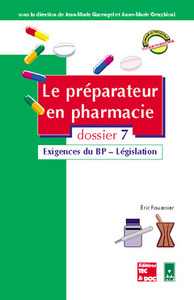 LE PREPARATEUR EN PHARMACIE